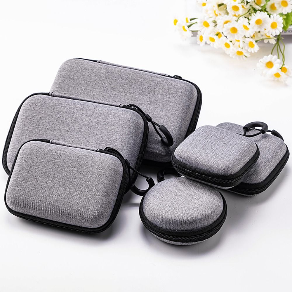 Phone Cases - 1개입 이어폰/휴대폰/충전 케이블용 EVA 수납 가방,