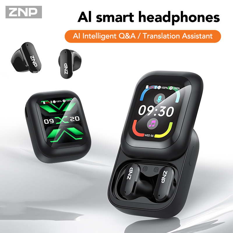 ZNP N04 TWS 무선 이어버드: 터치 스크린, 블 - Earphones 리뷰 및 가격