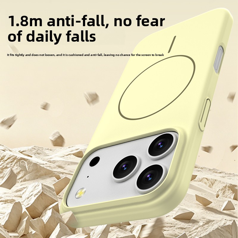 아이폰 에어 13, 16, 17, 18 프로 맥스, 1 - Liquid Silicone Magnetic Phone Case 리뷰 및 가격